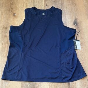 Tail XXL Women's Navy Blue Tee Razorback Tennis Tank